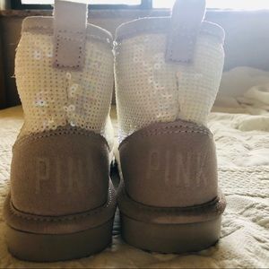 Brand new Victoria’s Secret pink mukluk boots